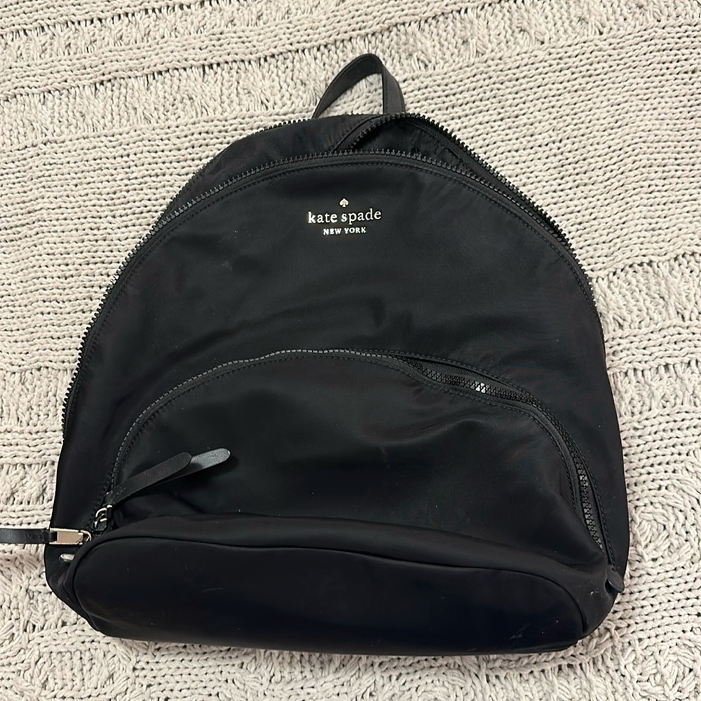 Kate Spade black backpack